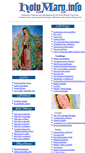 Mobile Screenshot of holymary.info