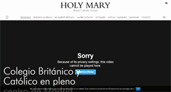 Desktop Screenshot of holymary.es